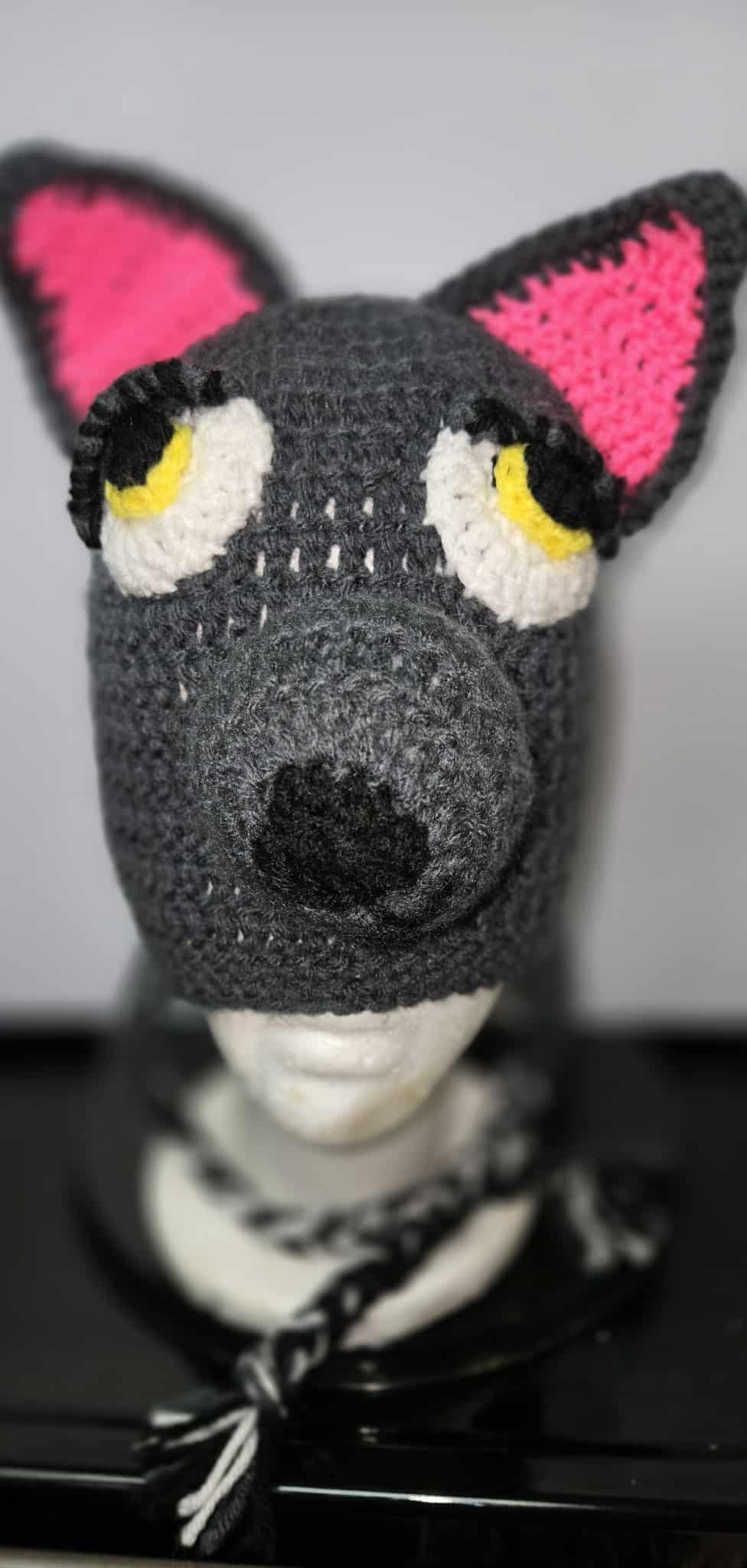 Crochet Wolf Hat