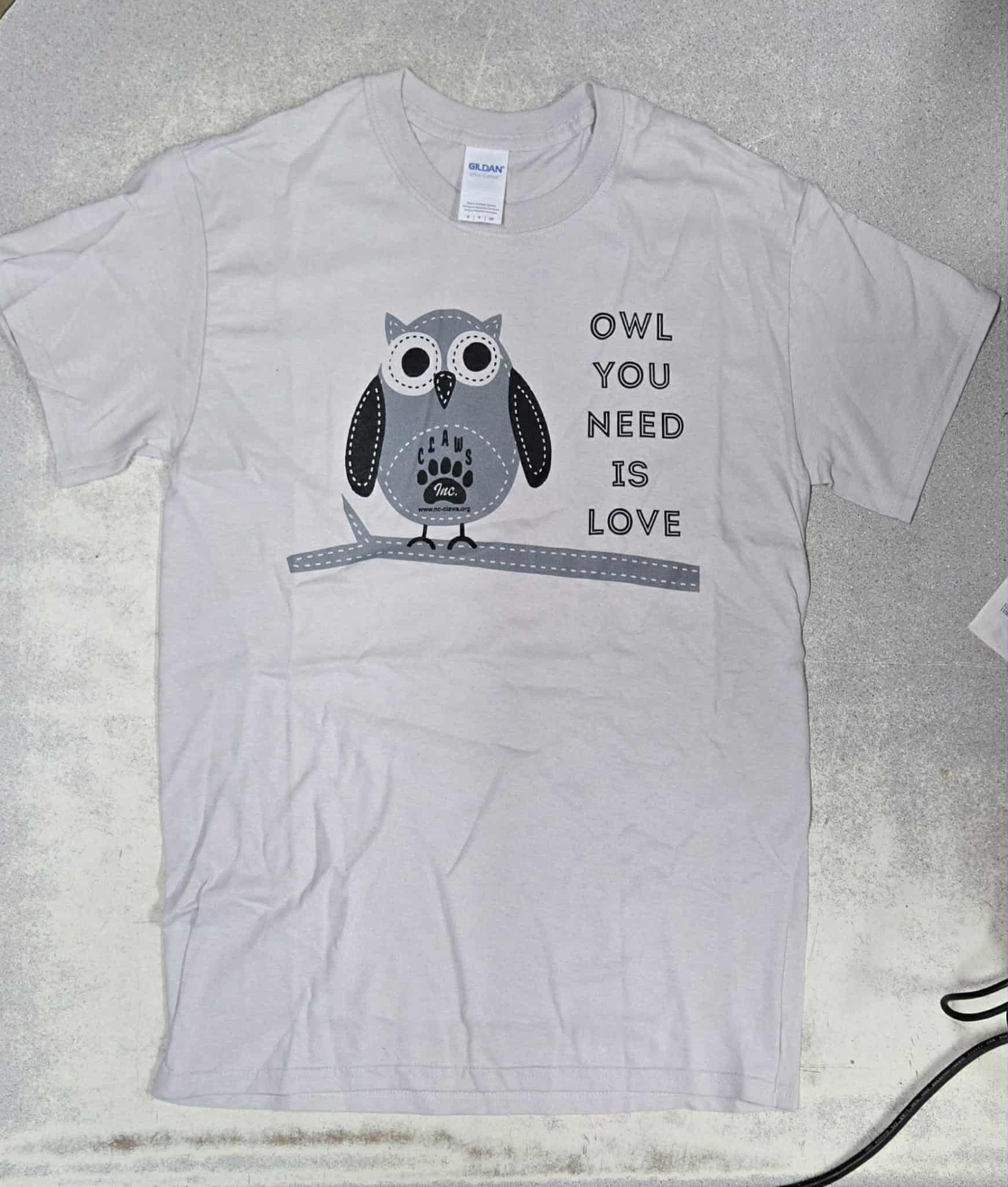 "Owl You Need is Love" Adult Graphic Tee