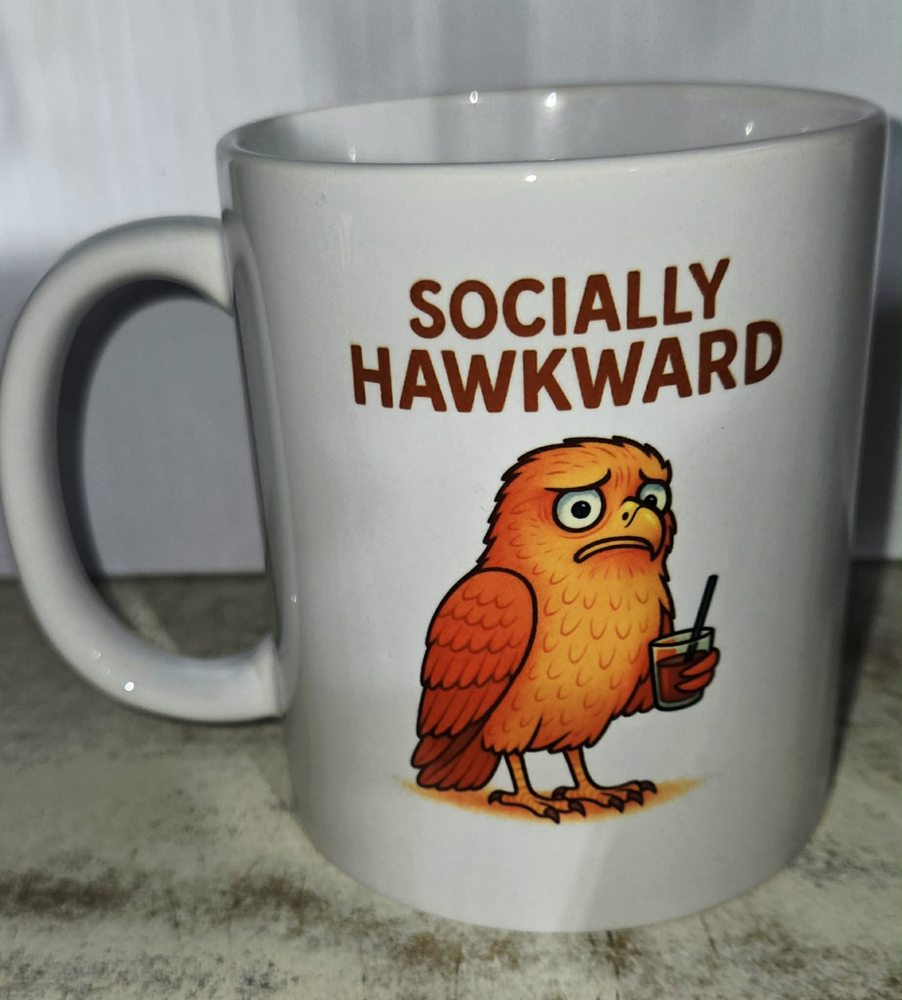 Hawkward Mug 11oz