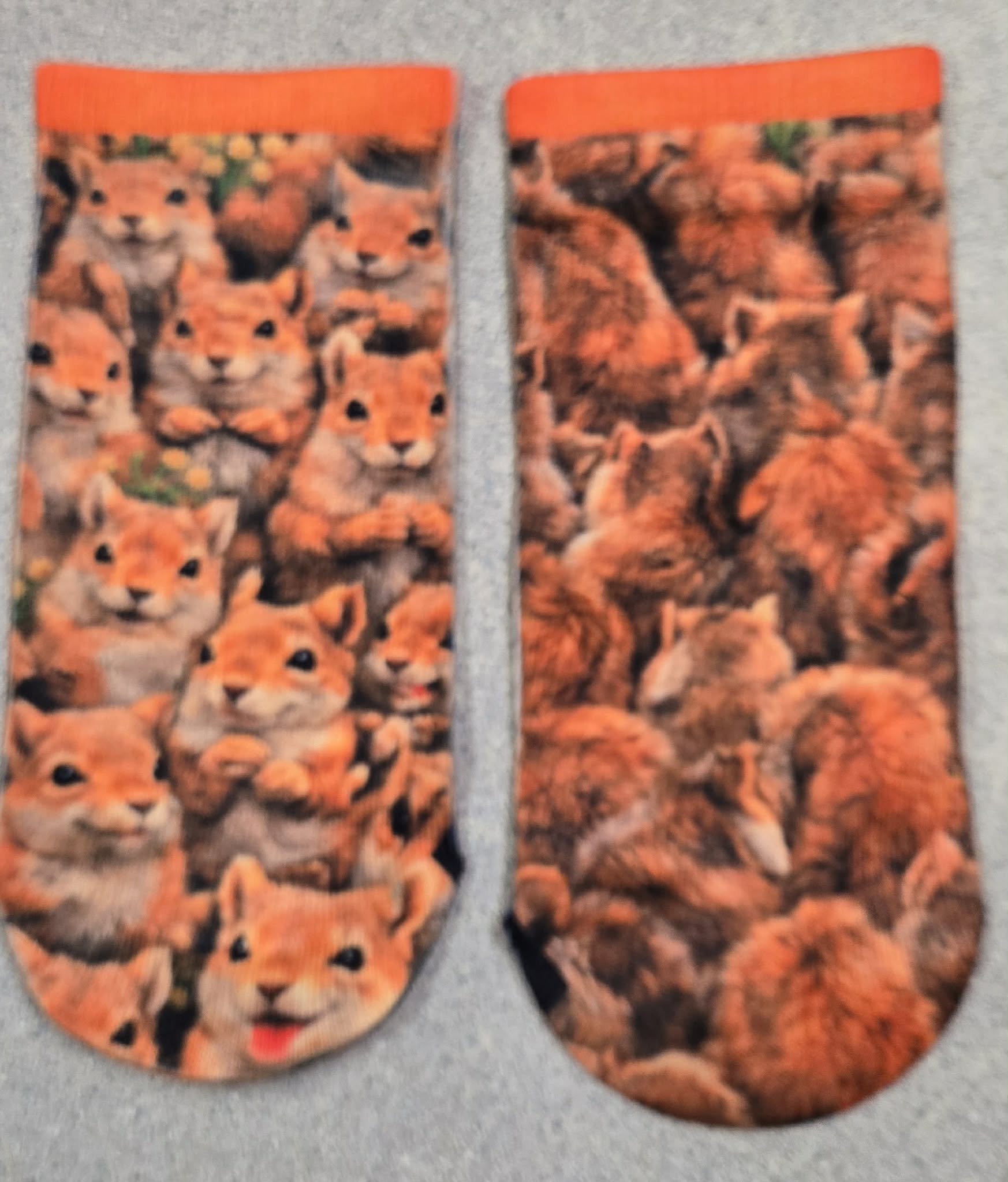 Squirrel Ankle Socks