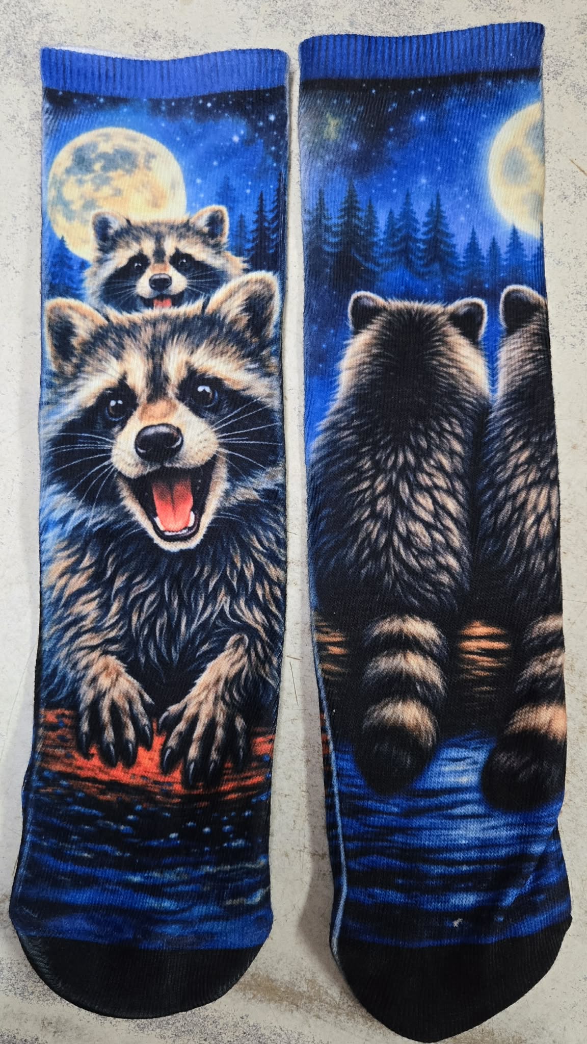 Raccoon Socks