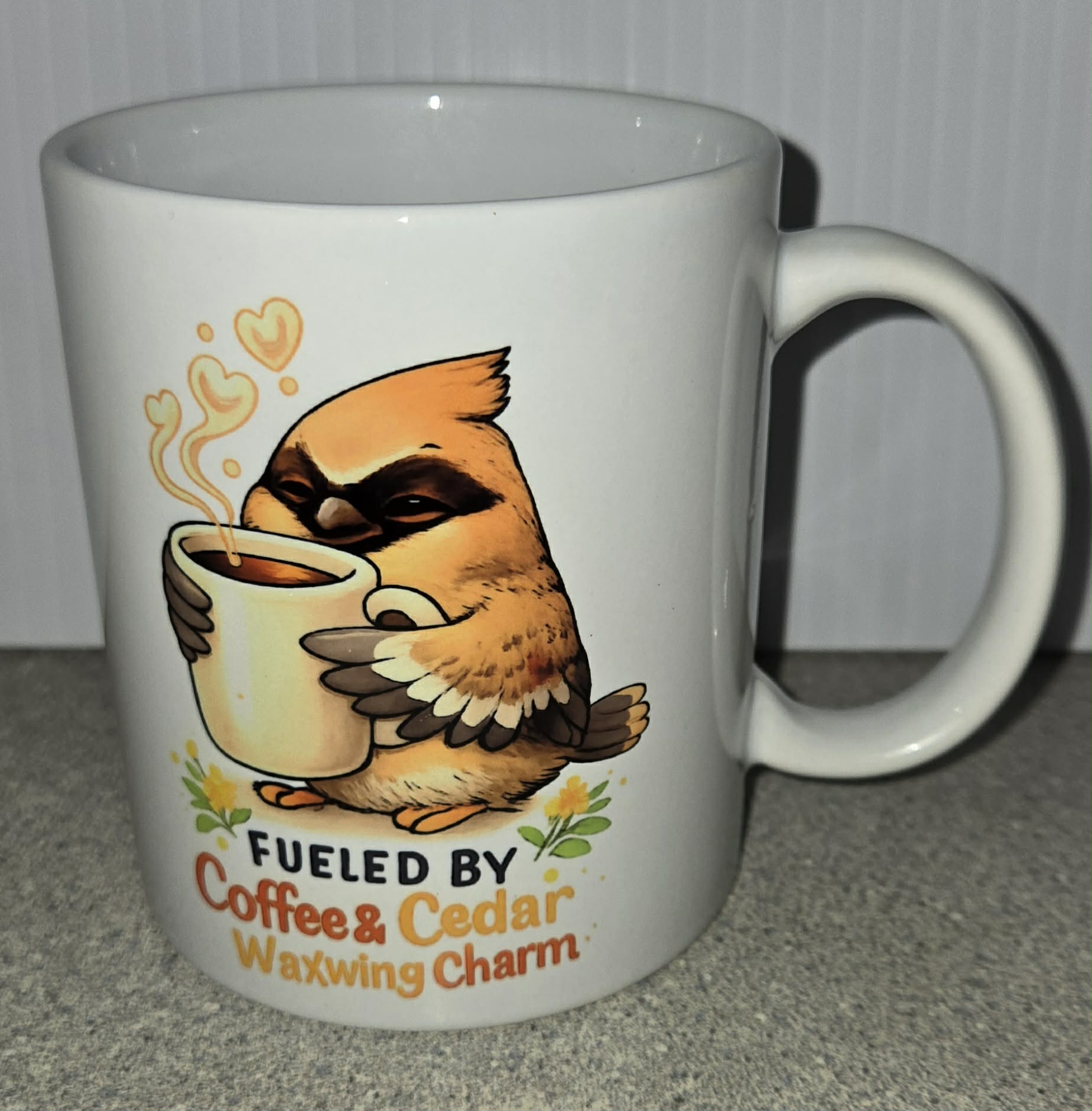 Cedar Waxwing Coffee Mug