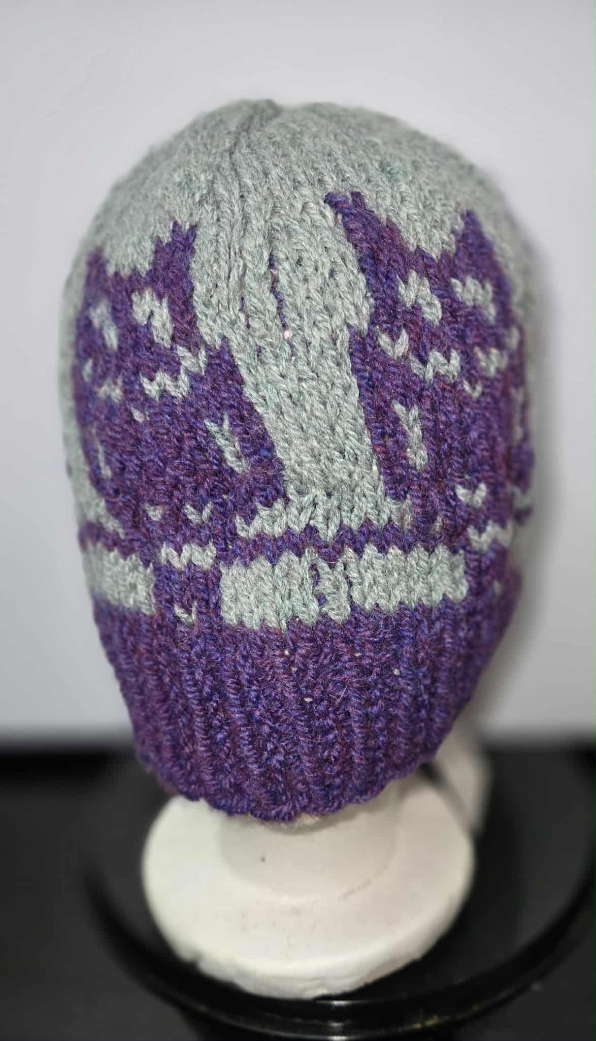 Hand Knitted Owl Hat