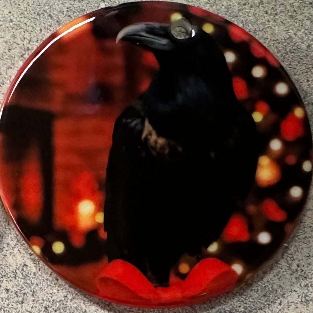 Raven Ornament