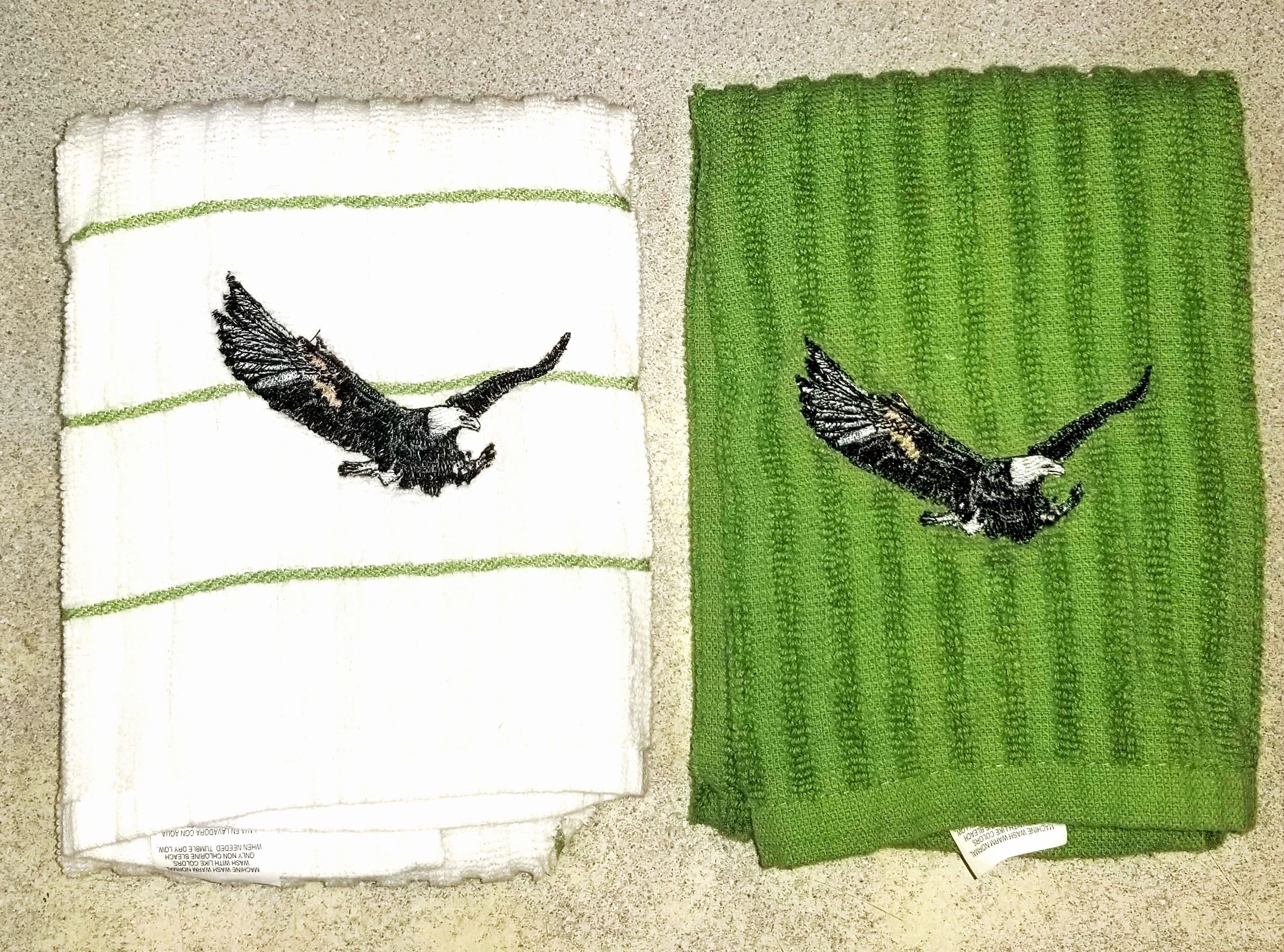 Bald Eagle Kitchen Towel Set (2)