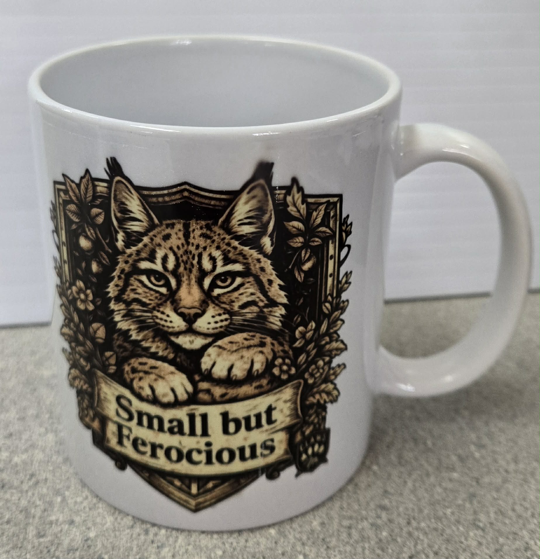 Ferocious Bobcat Mug