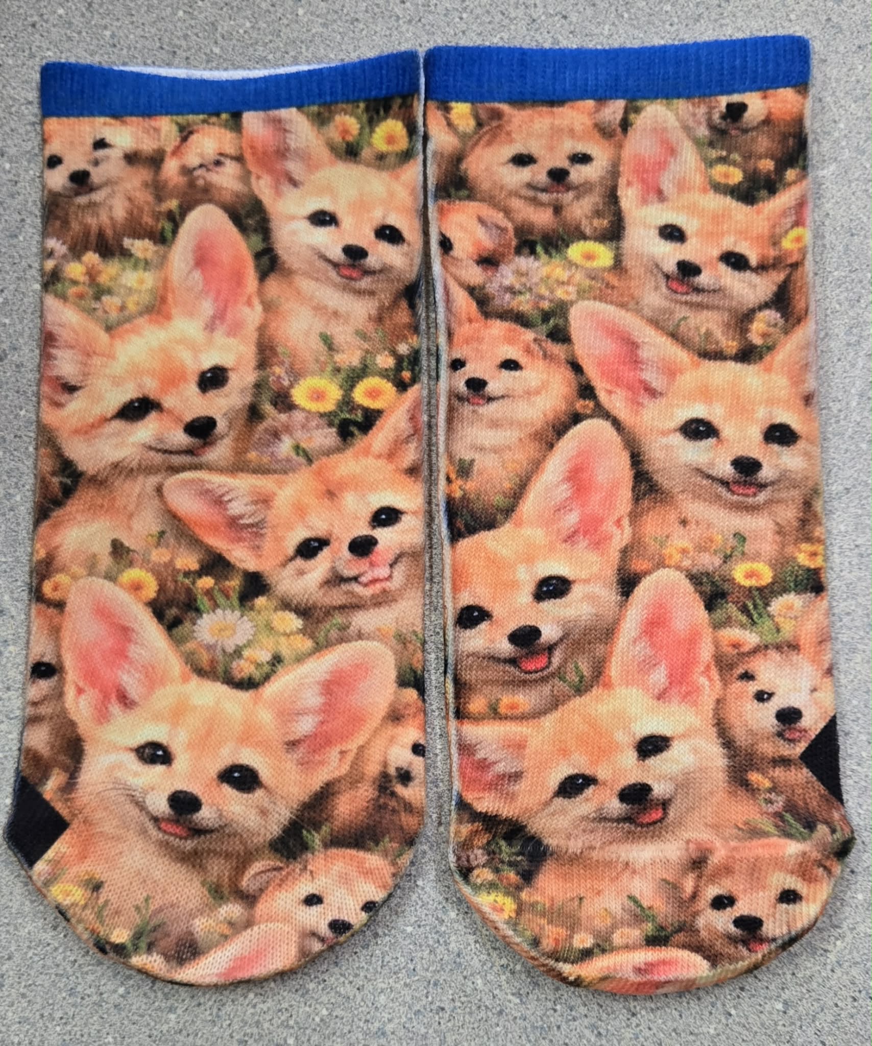 Fennec Fox Ankle Socks
