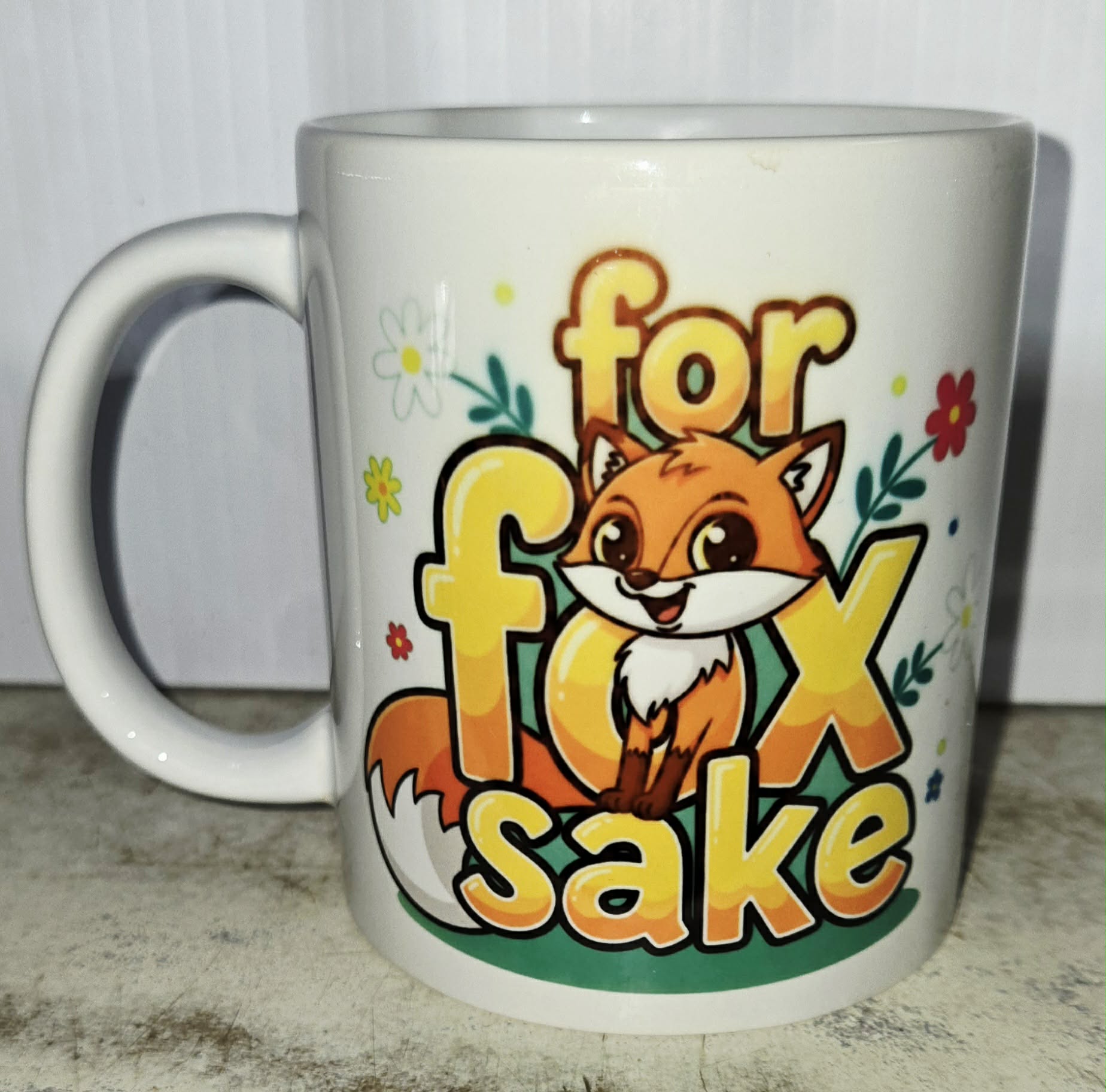 For Fox Sake Mug 11oz